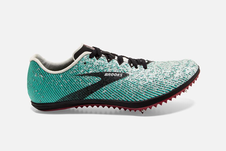 Spikes Atletismo Brooks Mach 19 Feminino Brasil - Cinzentas/Pretas 8471653-ZS